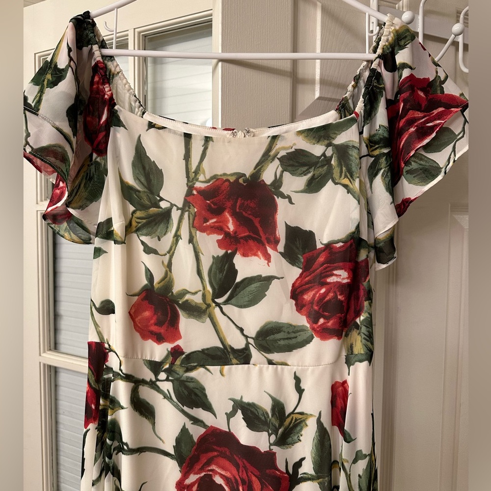 Betsy Johnson off the shoulder dress - Picture 6 of 7